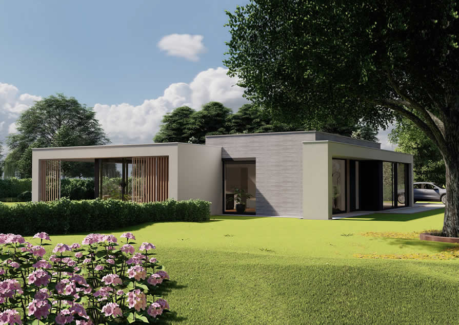 Luxe moderne bungalow